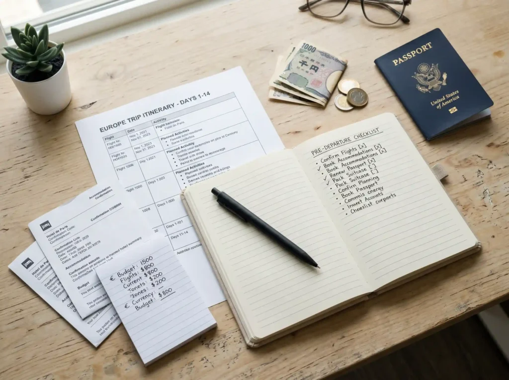 Building Your Travel List